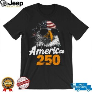 Cool American Eagle Sunglasses 250th Anniversary Patriotic Shirt