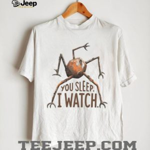 Creepy Rusty Robot Monster You Sleep I Watch T Shirt