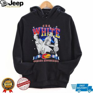 Creighton White Kansas Basketball 2026 Graphic Tee Creighton White Kansas Basketball 2026 Graphic Tee