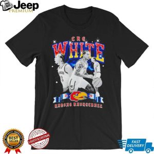 Creighton White Kansas Basketball 2026 Graphic Tee