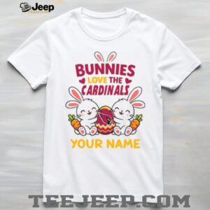 Custom Cardinals Easter Bunny Stuffed T Shirt