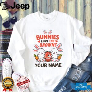 Custom Cleveland Browns Easter Stuffed T Shirt Custom Cleveland Browns Easter Stuffed T Shirt