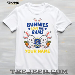 Custom Los Angeles Rams Bunny Plushie T Shirt