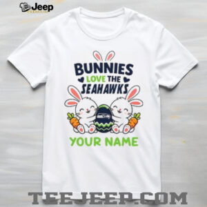 Custom Seahawks Easter Bunny Stuffed T Shirt