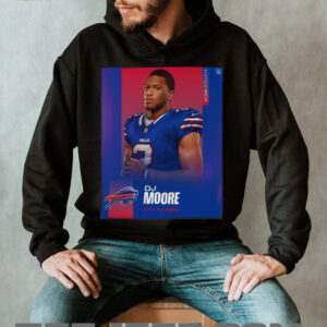 DJ Moore Buffalo Bills NFL Football Player Graphic T Shirt