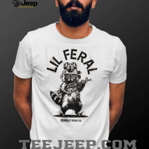 Lil Feral Tactical Raccoon Night Vision Combat Iron Co. Shirt