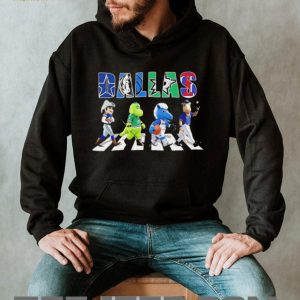 Dallas City Sports Mascots Stars Cowboys Mavericks Rangers T shirt