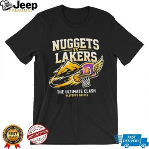 Denver Nuggets vs. LA Lakers “The Ultimate Clash” NBA Playoffs Battle T Shirt