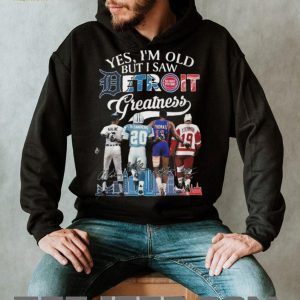 Detroit Greatness Kaline Sanders Thomas Yzerman Legends T Shirt