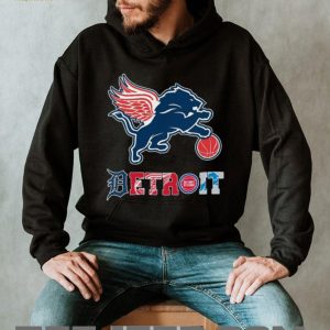 Detroit Sports “City of Champions” Logo Mashup T Shirt