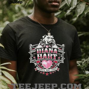 Diana Hart Strength Legacy British Bulldog Wrestling T Shirt