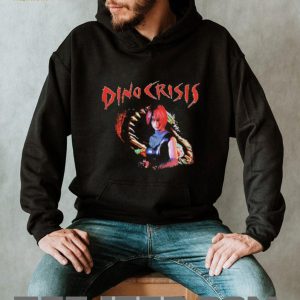Dino Crisis Regina Retro Video Game Survival Horror Black T Shirt Dino Crisis Regina Retro Video Game Survival Horror Black T Shirt