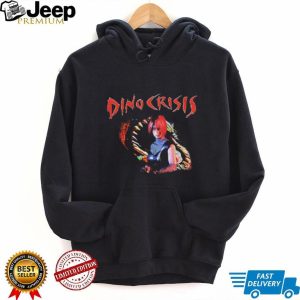 Dino Crisis Regina Retro Video Game Survival Horror Black T Shirt