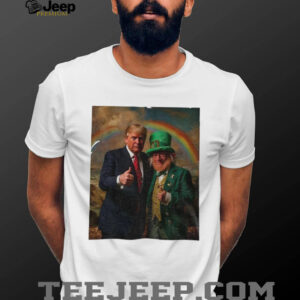 Donald Trump and Leprechaun St. Patrick’s Day Rainbow T Shirt Donald Trump and Leprechaun St. Patrick’s Day Rainbow T Shirt