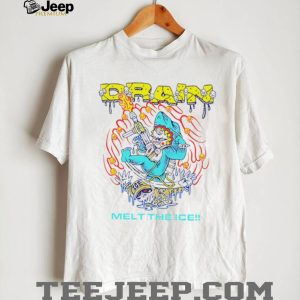 Drain Melt The Ice Shark Creature Surreal Art Graphic T shirt