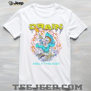 Drain Melt The Ice Shark Creature Surreal Art Graphic T shirt