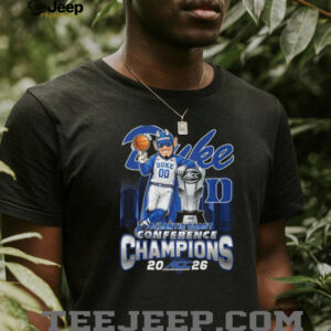 Duke Blue Devils 2026 ACC Basketball Conference Champions Mascot T Shirt