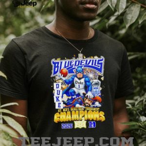 Duke Blue Devils 2026 ACC Men's Basketball Tournament Champions T Shirt
