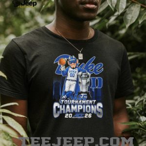 Duke Blue Devils 2026 ACC Tournament Champions Basketball Mascot T Shirt