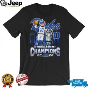 Duke Blue Devils 2026 ACC Tournament Champions Basketball Mascot T Shirt