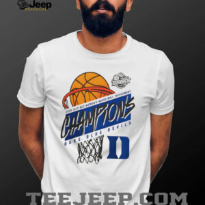 Duke Blue Devils 2026 Ally ACC Women's Basketball Tournament Champions T Shirt