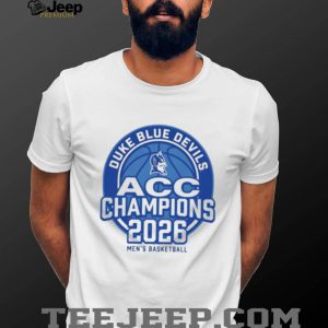 Duke Blue Devils ACC Champions 2026 Men's Basketball T Shirt