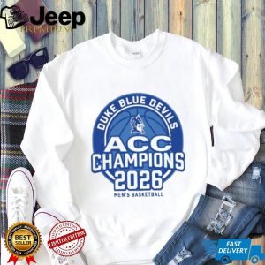 Duke Blue Devils ACC Champions 2026 Men's Basketball T Shirt