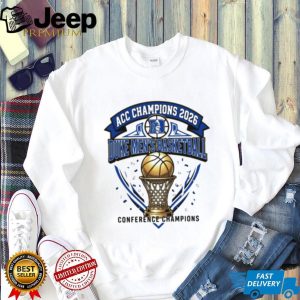 Duke Men's Basketball 2026 ACC Conference Champions Graphic T Shirt