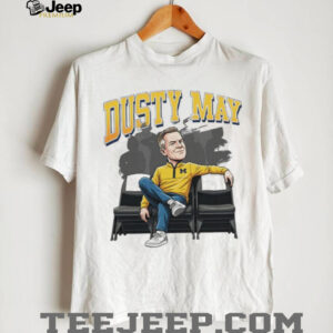 Dusty May Michigan Wolverines Basketball Coach Cartoon T Shirt Dusty May Michigan Wolverines Basketball Coach Cartoon T Shirt