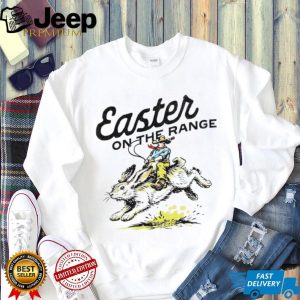 Easter On The Range Cowboy Riding Jackrabbit Vintage Shirt Easter On The Range Cowboy Riding Jackrabbit Vintage Shirt