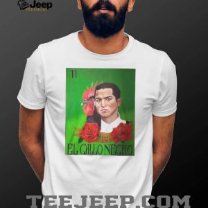 El Gallo Negro Miklo Blood In Blood Out Chicano Art T Shirt