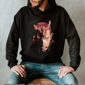 Eminem Slim Shady Rock On Portrait Graphic T Shirt