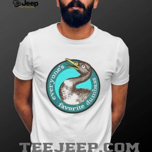 Everyone's Favorite Dumbass Bird Vintage Circle Graphic T Shirt