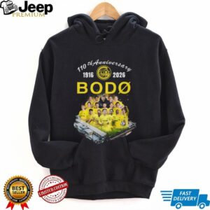 FK Bodø Glimt 110th Anniversary 1916 2026 Team Photo T Shirt FK Bodø Glimt 110th Anniversary 1916 2026 Team Photo T Shirt