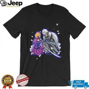 Final Fantasy VII Sephiroth and Cloud Strife Gothic Dress Anime T Shirt