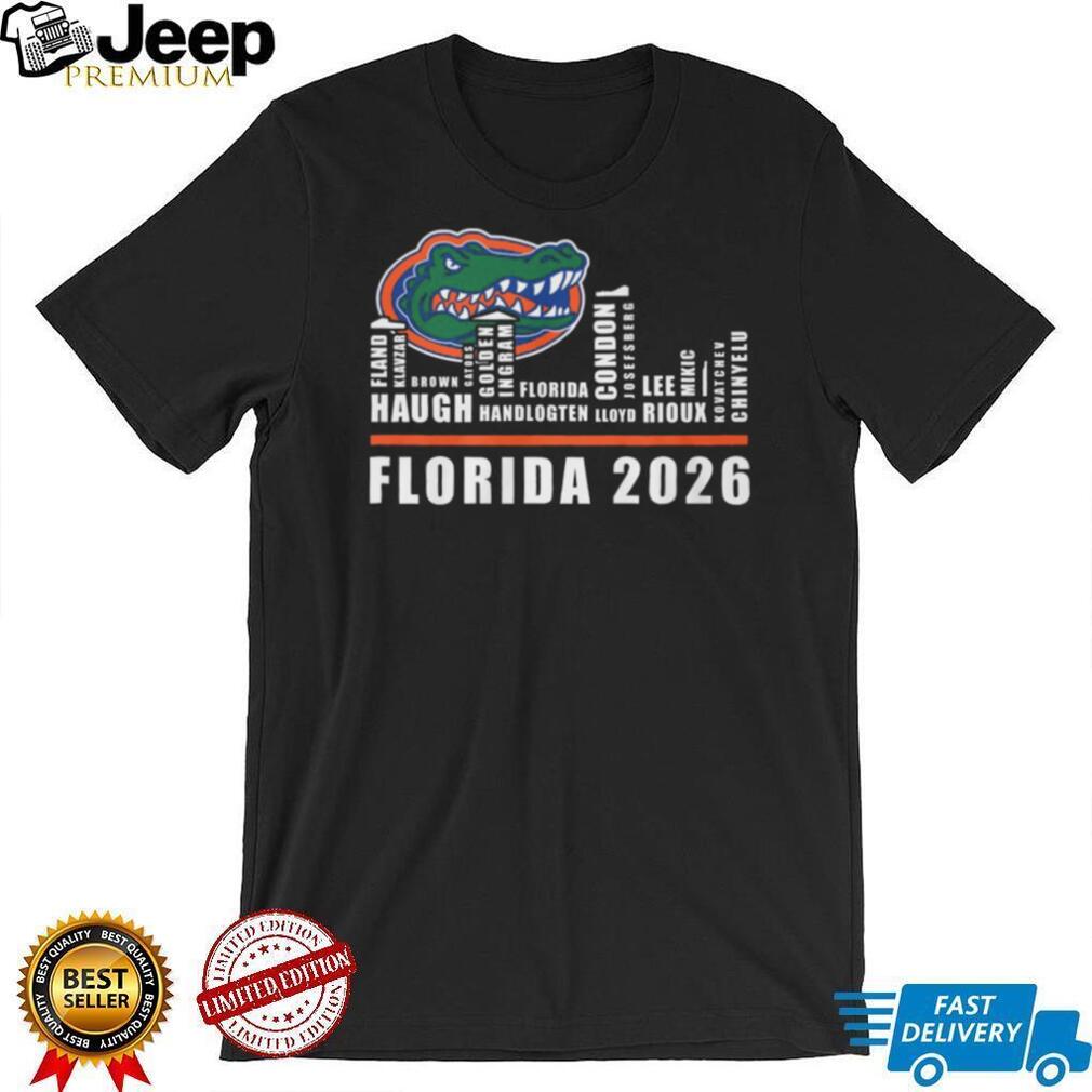 Florida Gators 2026 Basketball Team Players Names T Shirt Florida Gators 2026 Basketball Team Players Names T Shirt
