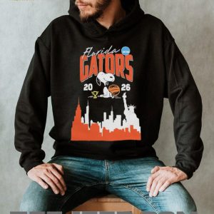 Florida Gators Snoopy 2026 NCAA New York City Skyline T shirt
