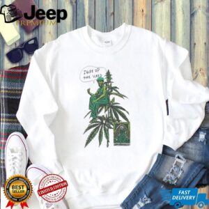 Free Up The Weed Rastafarian Marijuana Plant Graphic T Shirt