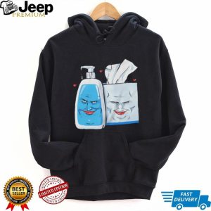 Funny Cartoon Soap and Tissue Box “Blue Face” Meme T Shirt