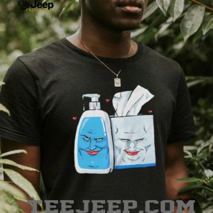 Funny Cartoon Soap and Tissue Box “Blue Face” Meme T Shirt