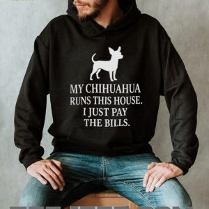 Funny Chihuahua Owner Shirt My Chihuahua Runs This House T Shirt Funny Chihuahua Owner Shirt My Chihuahua Runs This House T Shirt