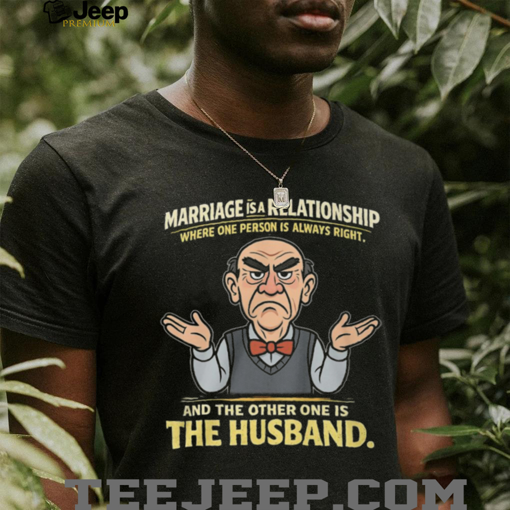 Funny Marriage Relationship Husband Always Wrong Cartoon T Shirt Funny Marriage Relationship Husband Always Wrong Cartoon T Shirt