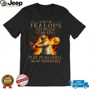 Funny Pickleball Player In My Seventies Retirement Gift T Shirt
