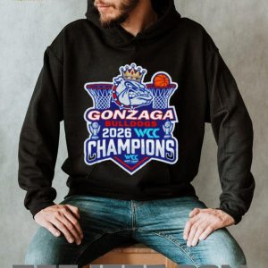 Gonzaga Bulldogs 2026 WCC Champions West Coast Conference T Shirt Gonzaga Bulldogs 2026 WCC Champions West Coast Conference T Shirt