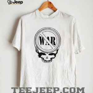 Grateful Dead Style Steal Your Face No War Peace Graphic White T Shirt Grateful Dead Style Steal Your Face No War Peace Graphic White T Shirt