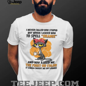 Grumpy Cat Spell Orange Sarcastic Funny Coffee Lover T Shirt Grumpy Cat Spell Orange Sarcastic Funny Coffee Lover T Shirt