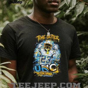 Tone Setter UNC Certified #23 Football Graphic T Shirt Tone Setter UNC Certified #23 Football Graphic T Shirt