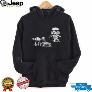Stormtrooper Walking AT AT & Star Wars Walker Pets T Shirt
