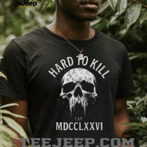 Hard To Kill Skull Graphic T Shirt Est. 1776 Patriotic Gym Apparel