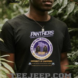 High Point University Panthers 2026 Big South Champions T Shirt